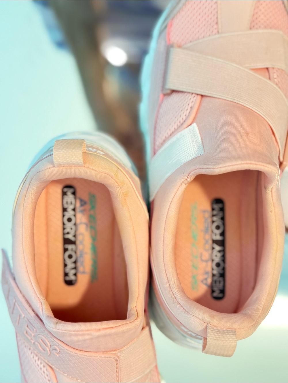 Skechers D'Lites 2 Y2K Pink Pastel Chunky Dad Shoes 8 Sneakers - Picture 7 of 10